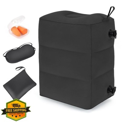 RISEPRO Black Inflatable Foot Rest Pillow 1 pc