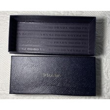 PRADA Authentic New gift box for Glasses Case etc. Slight crease on lid Box ONLY