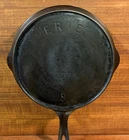 Pre Griswold Erie #8 Third Series Cast Iron Skillet