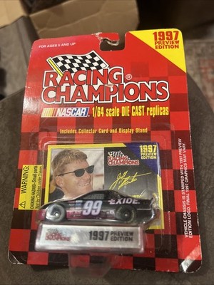 RACING CHAMPIONS 1997 Preview Edition JEFF BURTON Die-Cast 1:64 NASCAR #99 Ford