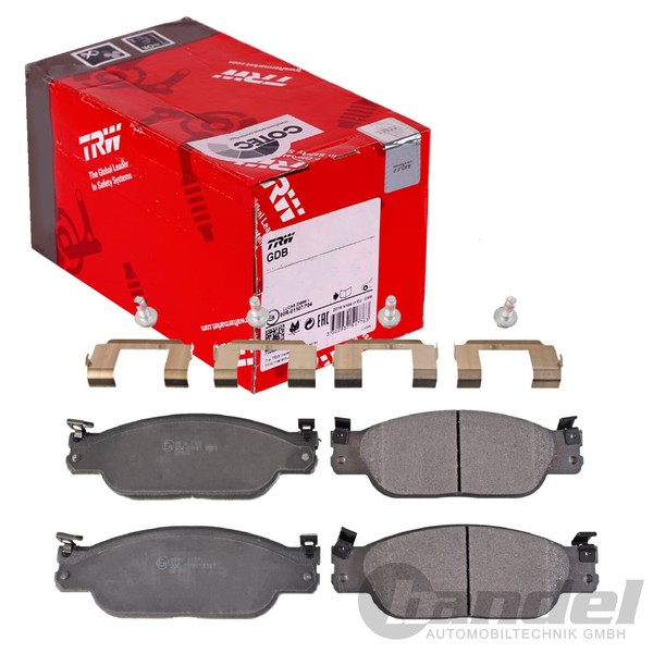 Trw BremsbelÄGe Vorderachse FüR Ford Usa Thunderbird Jaguar S-TYPE Lincoln Ls-image