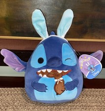Squishmallow Disney Stitch 2025 Easter Chocolate Bunny 8 Inch Plush NWT