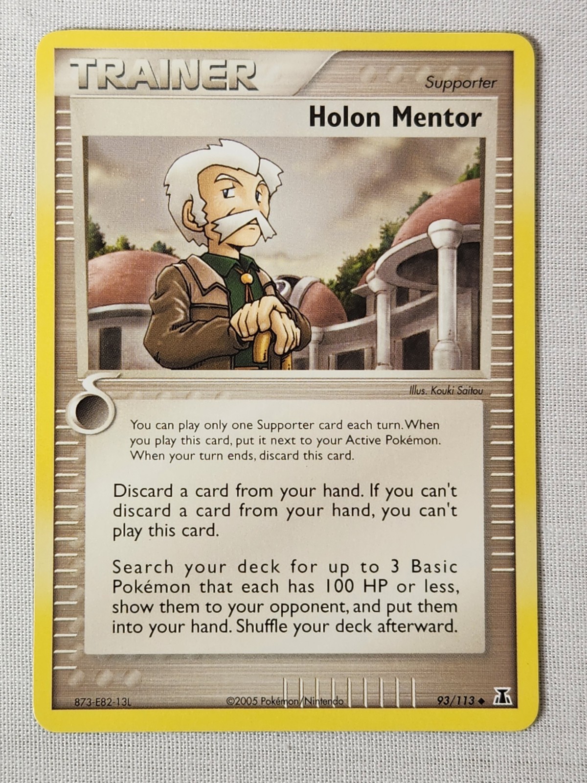 NM Holon Mentor - Non-Holo #93 Delta Species Pokemon TCG