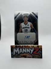 2024-25 Panini Prizm Draft Picks JA MORANT Legacy Signatures AUTO Silver