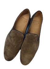 Doucal's Montegranaro Mens Suede Loafers Hand Made In Italy