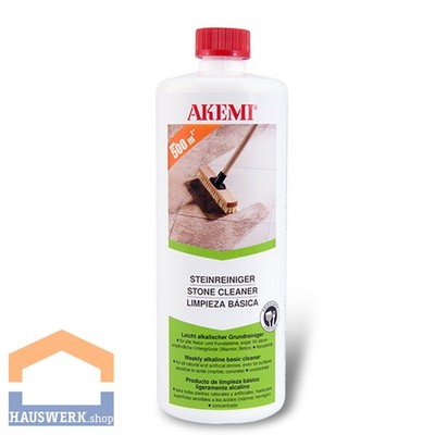 AKEMI Steinreiniger 1 Liter / Leicht alkalisch Reiniger säurefrei Grundreiniger