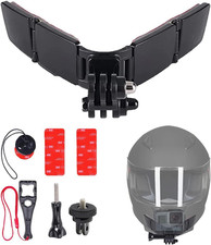 Universal Motorcycle Helmet Chin Mount for Gopro,Insta360, DJI OSMO Camera