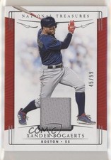 2019 Panini National Treasures 45/99 Xander Bogaerts #109 uk2