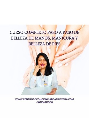 CURSO COMPLETO PASO A PASO DE BELLEZA DE MANO Y DE PIES