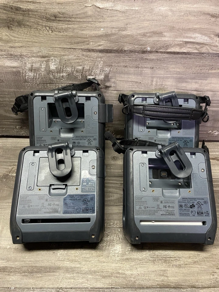 Intermec PB50 Mobile Thermal Barcode Printer Lot of 4 - Please Read - Image 3 of 4