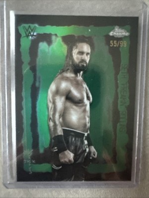 2025 Topps Chrome Cactus Jack WWE Seth Rollins Festival Fury  /99