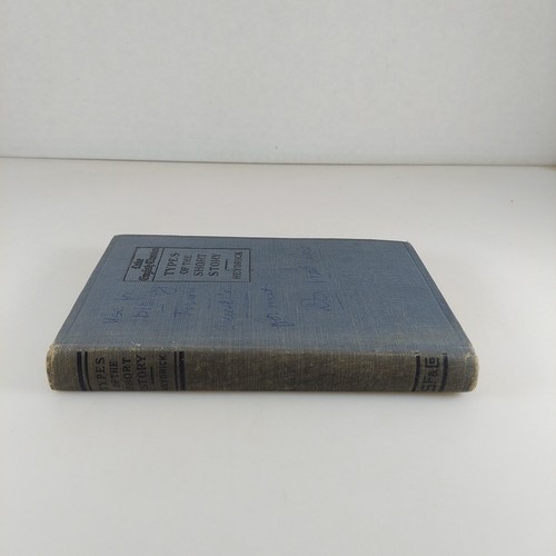 Lake English Classics Types of the Short Story Benjamin Heydrick 1913 HC Lot 2 - Foto 2 di 14