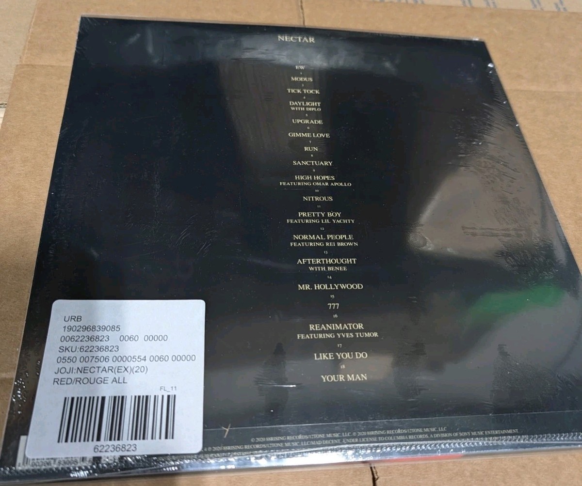 Nectar by Joji (LP, Apr-2021, 2 LP, 88rising) for sale online | eBay