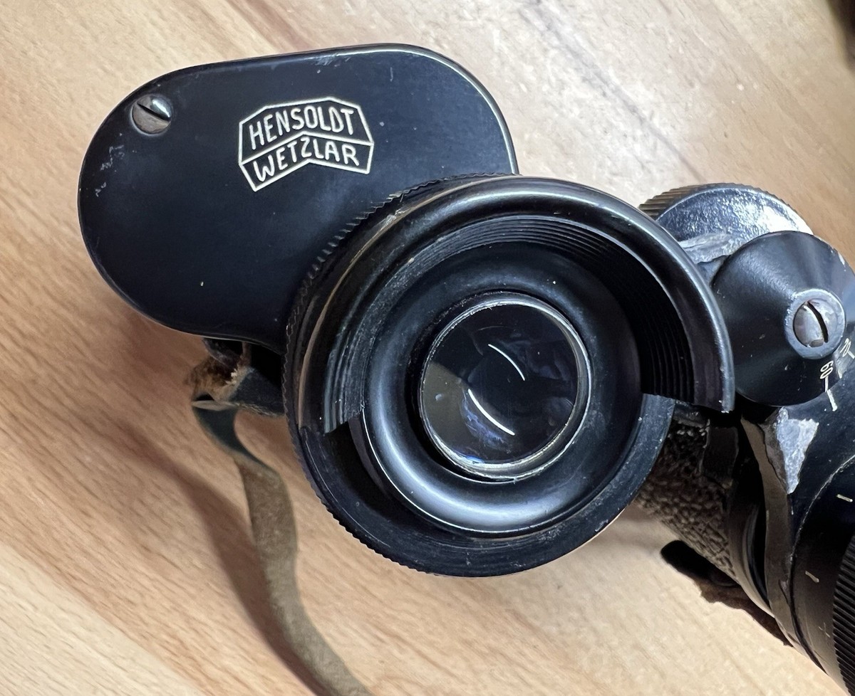 Vintage Hensoldt Wetzlar 8x30 Diagon Binoculars w/ Leather Strap