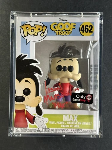 JASON MARSDEN Signed Disney Goof Troop Max Funko Pop #462 AUTO PSA COA