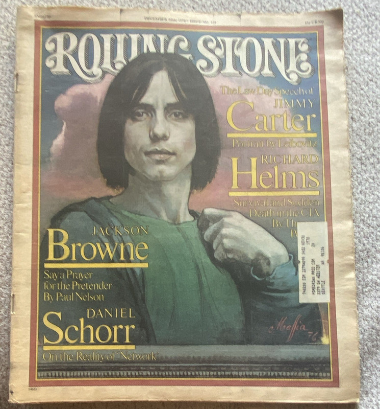 Rolling Stone December 1976 Issue 228- Jackson Browne, Carter, Helms