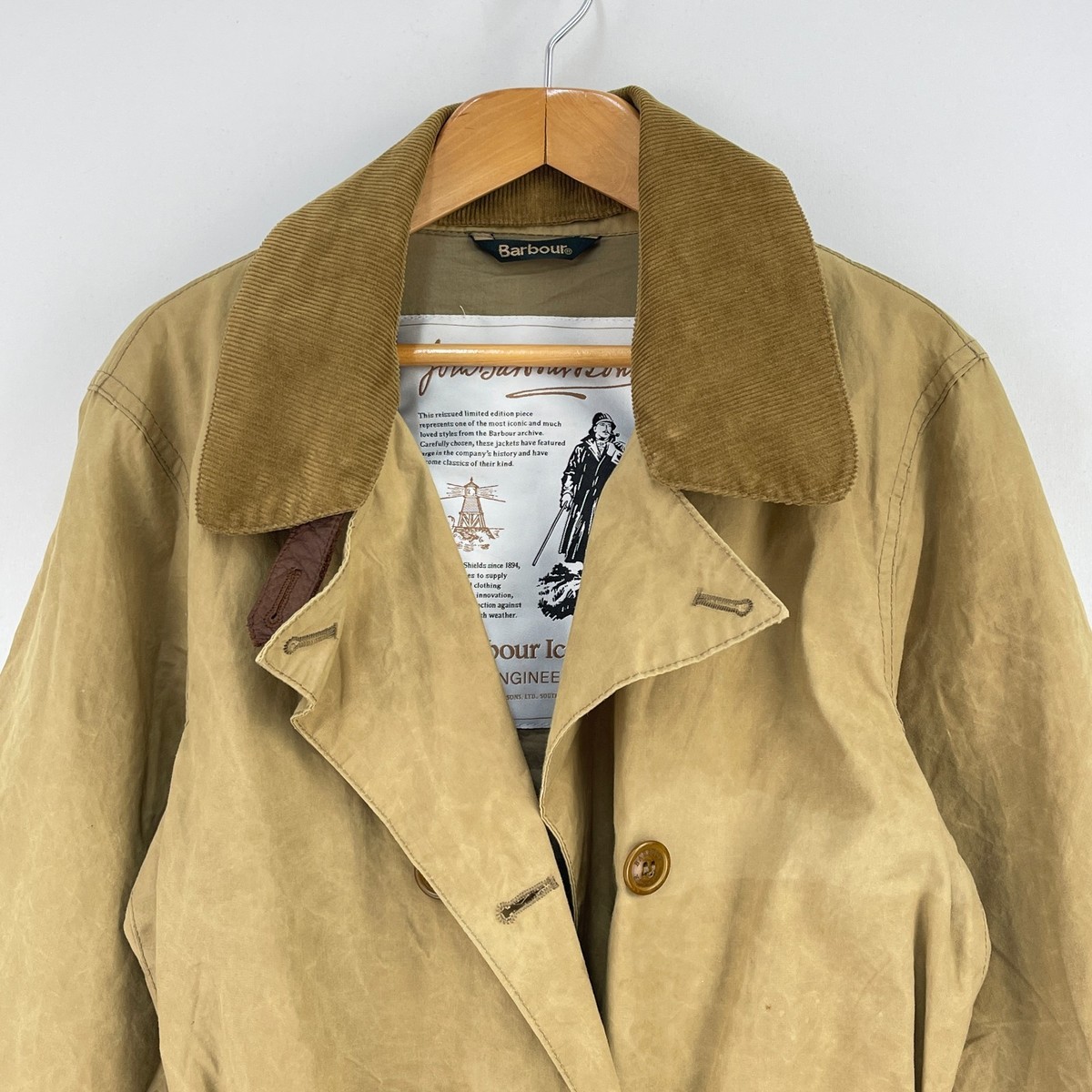 Trench Coat Barbour Icons Haydon Casual Jacket Barbour Icons