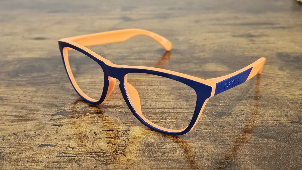 New Oakley Frogskins Orange 50/50 Collection Sunglasses Frame | eBay