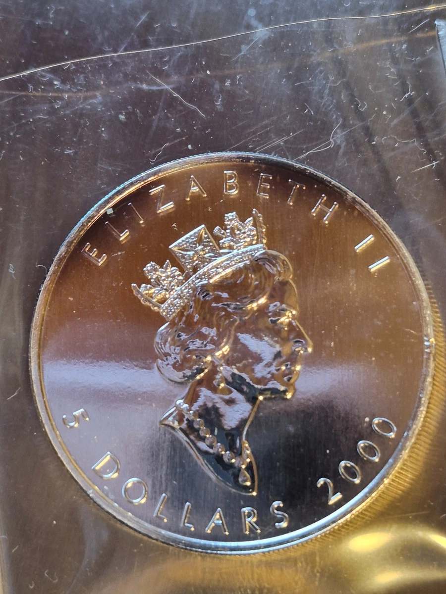 加拿大枫叶2000 银币| eBay