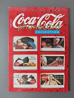 Coca Cola Phonecard Collection Telefonkarten Sammlung 1994, Limited Edition
