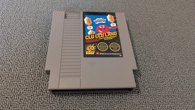 Clu Clu Land - Nintendo NES - UK PAL (GBR) - Black Label - 5 Schrauben