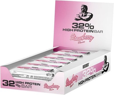 WEIDER 32% Protein Riegel 12x60g - Eiweißriegel Sport Nahrungsergänzung Eiweiß