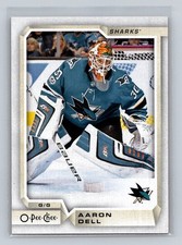 2018-19 O-Pee-Chee #467 Aaron Dell San Jose Sharks