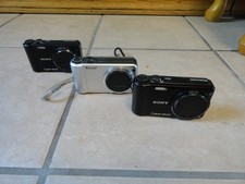 3 Sony Cyber-shot Digital Cameras-please read description