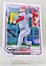 2021 Bowman Veterans Luis Castillo #55