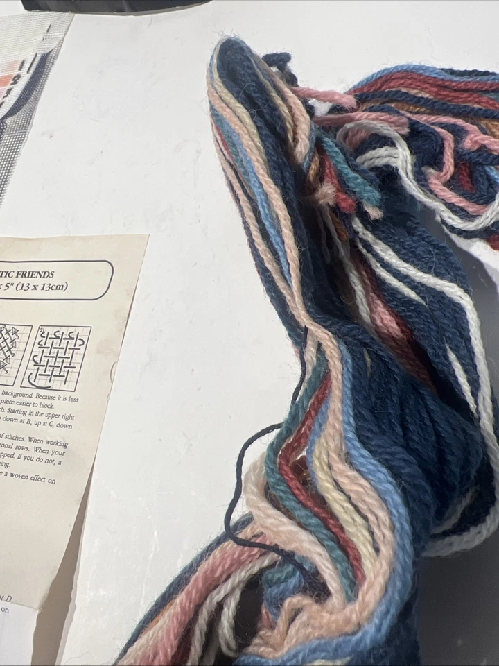 1989 Dimensions Needlepoint Kit Attic Friends Toni Schlitzer Open-No Needle - Image 3 of 4