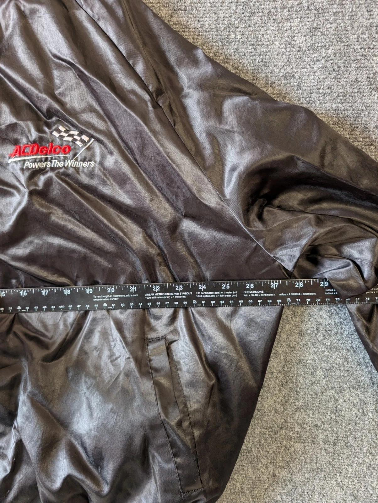 Vintage 90s WestArk Racing Bomber Jacket 3XL AC Delco ASDA Sand Drags Streetwear - product detail image 8