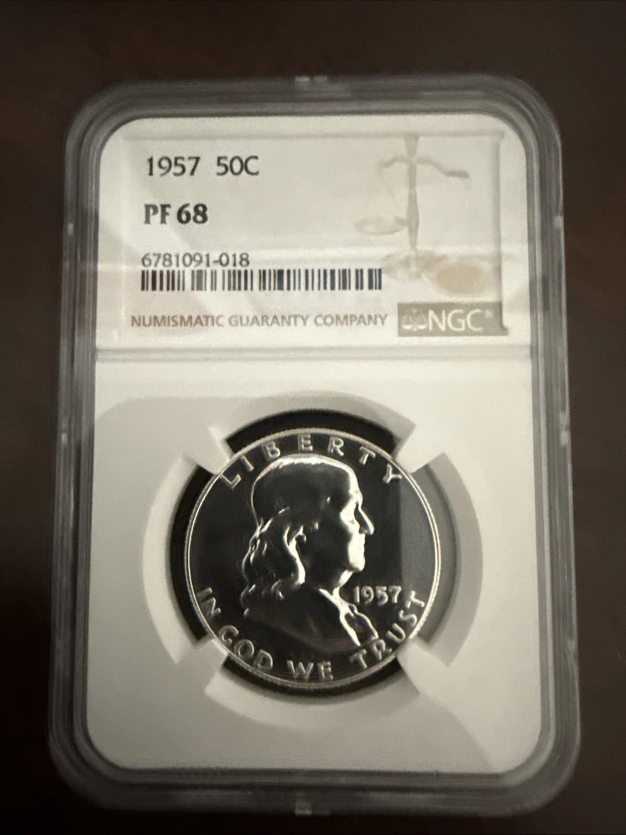 1957 Proof Franklin Half Dollars for sale | eBay