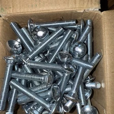 Hillman 240090 Zinc-Plated Steel Round Head Carriage Bolt 5/16 Dia. x 2 L in.