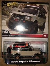 HOT WHEELS PREMIUM 2000 Toyota 4Runner 1:43 METAL REAL RIDERS #16 NEW
