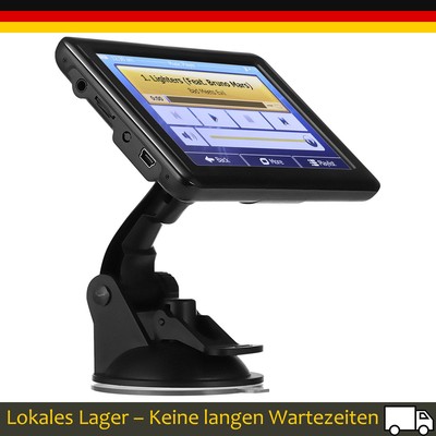 5''/7''/9'' Zoll LKW PKW KFZ GPS Navi Auto Navigationsgerät Karten Update