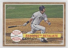 2011 Topps Heritage World Series Mitch Moreland #234 5sb