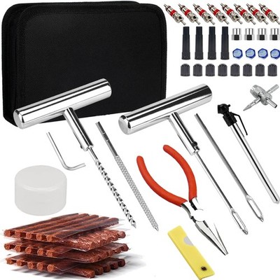Reifenreparaturset, 70-tlg., Auto, Motorrad, LKW, vielseitig