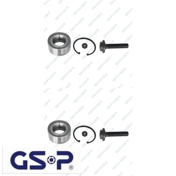 2X Radlagersatz GSP GK3449 2 Radlager Satz Links Rechts Vorderachse Vorne-image