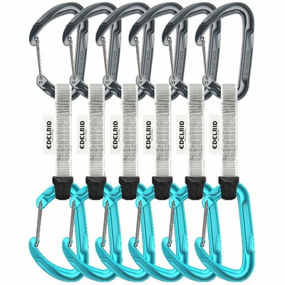 Edelrid - Pure Wire Set 6er Pack Express-Set Expressschlinge Expressen Klettern