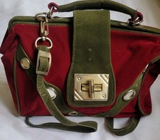 vintage Burgundy purse 0000000729