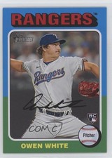 2024 Topps Heritage Color Swap Variation Owen White #168 07h2