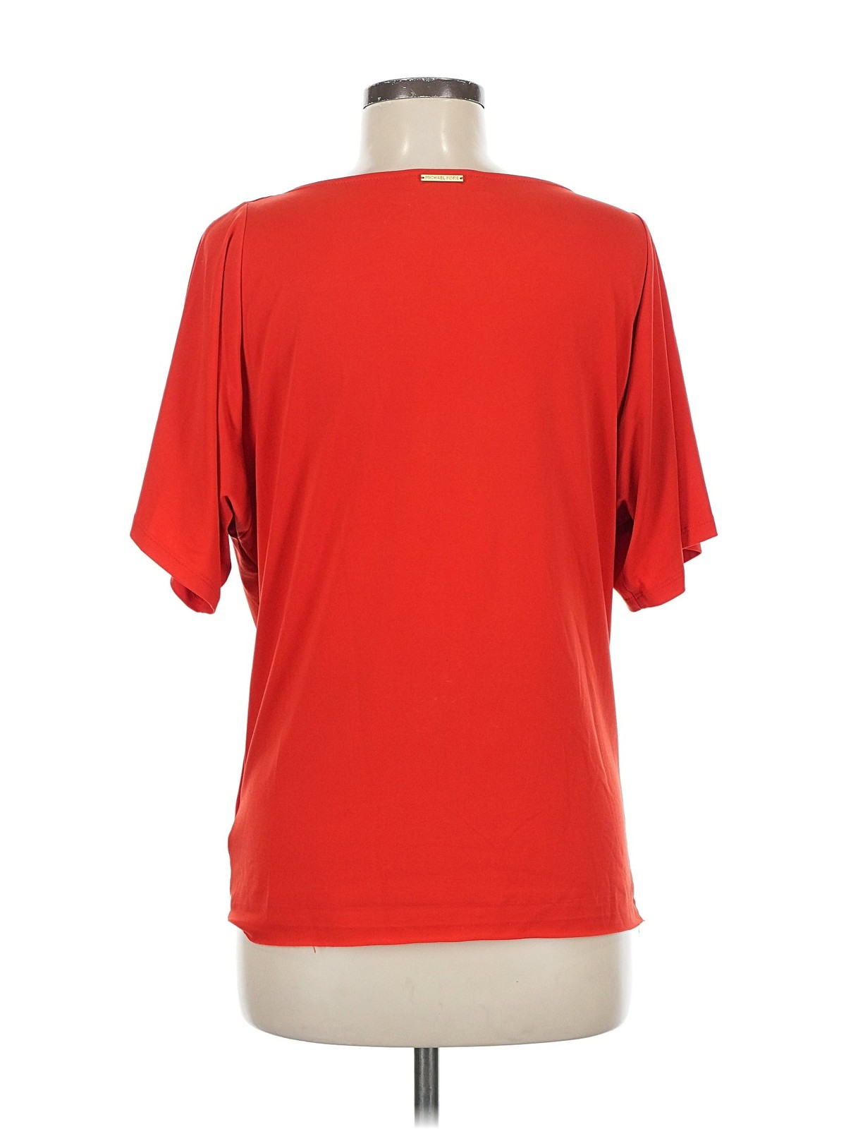 MICHAEL Michael Kors Women Red Short Sleeve Top M thumbnail 2