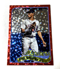 2024 Topps Series 1 KEN GRIFFEY JR. 1989 Red Foilboard Parallel #1/5 Mariners