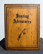 Hunting Adventures 4x6 Photo Shadow Box Standing Photo Frame NEW