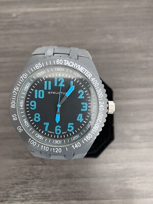 STRUCTURE WATCH FOR MEN Gray Accented w/ Blue COLOR BEAUTIFUL