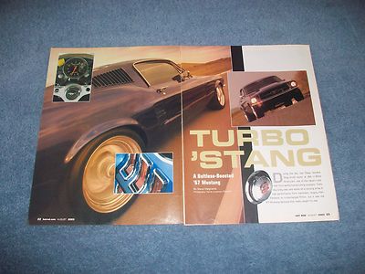 1967 Ford Mustang Fastback RestoMod Article ''Turbo 'Stang''