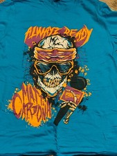 Wrestle Crate UK Matt Cardona Always Ready T-Shirt Mittelblau