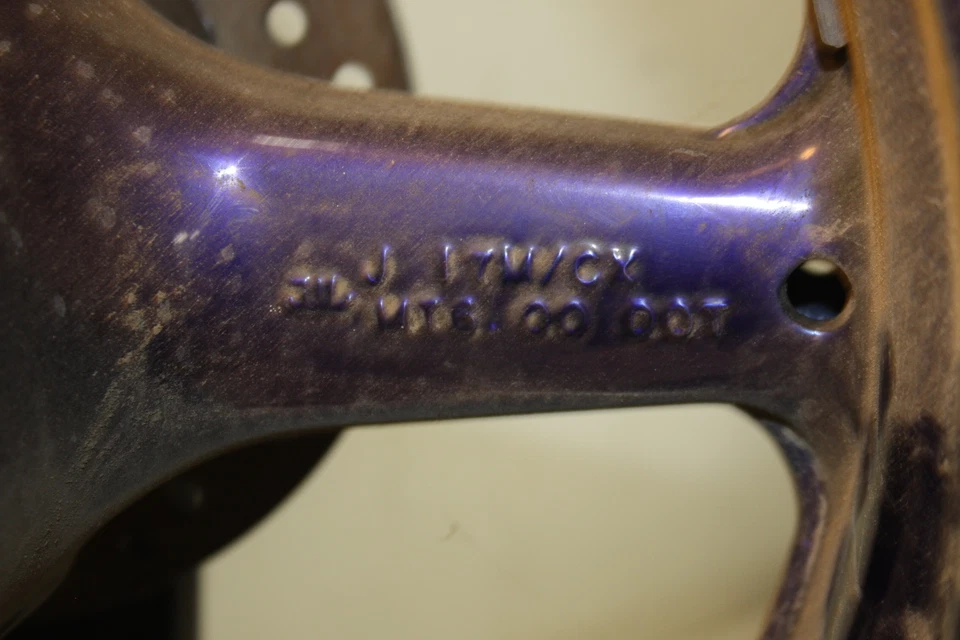 Honda CBR1000RR CBR 1000 CBR1000 2008 llanta trasera OEM 42650-MFL-305ZA W74 Foto 2 de 4