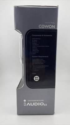 COWON iAUDIO X5 30GB HDD Digital Audio & Video Player - Metal