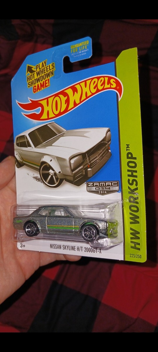Hot Wheels Zamac Nissan Skyline H/T 2000GT-X 2014 Walmart